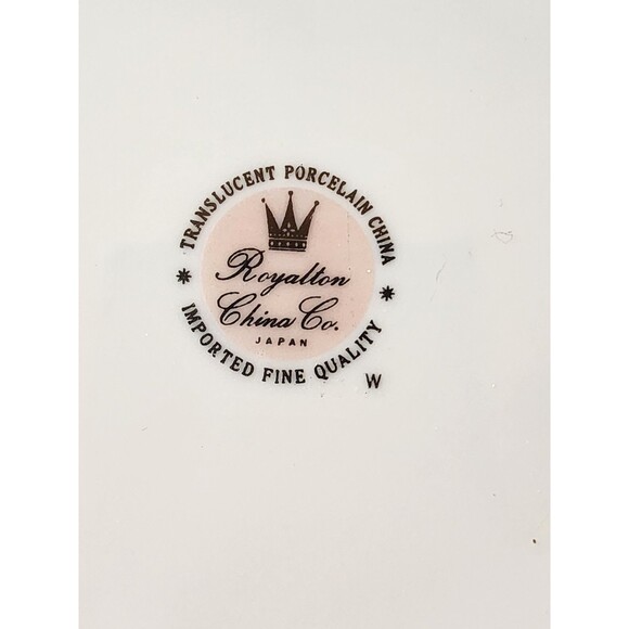 Lot of 6 Royalton Island Gold Soup Plates – Vintage Japan – 3 Boxed Sets - Picture 4 of 9